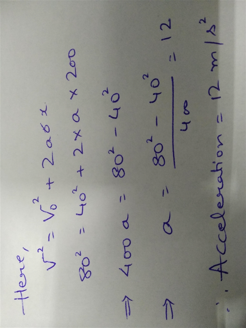 An automobile moving along a straight track changes its velocity from 40 m/s to 80 m-example-1