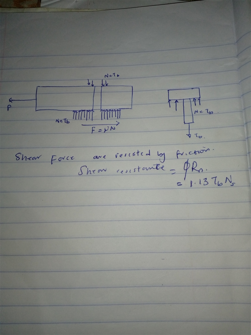 Design a tension member and slip-critical splice to carry a factored load of 500 kips-example-1