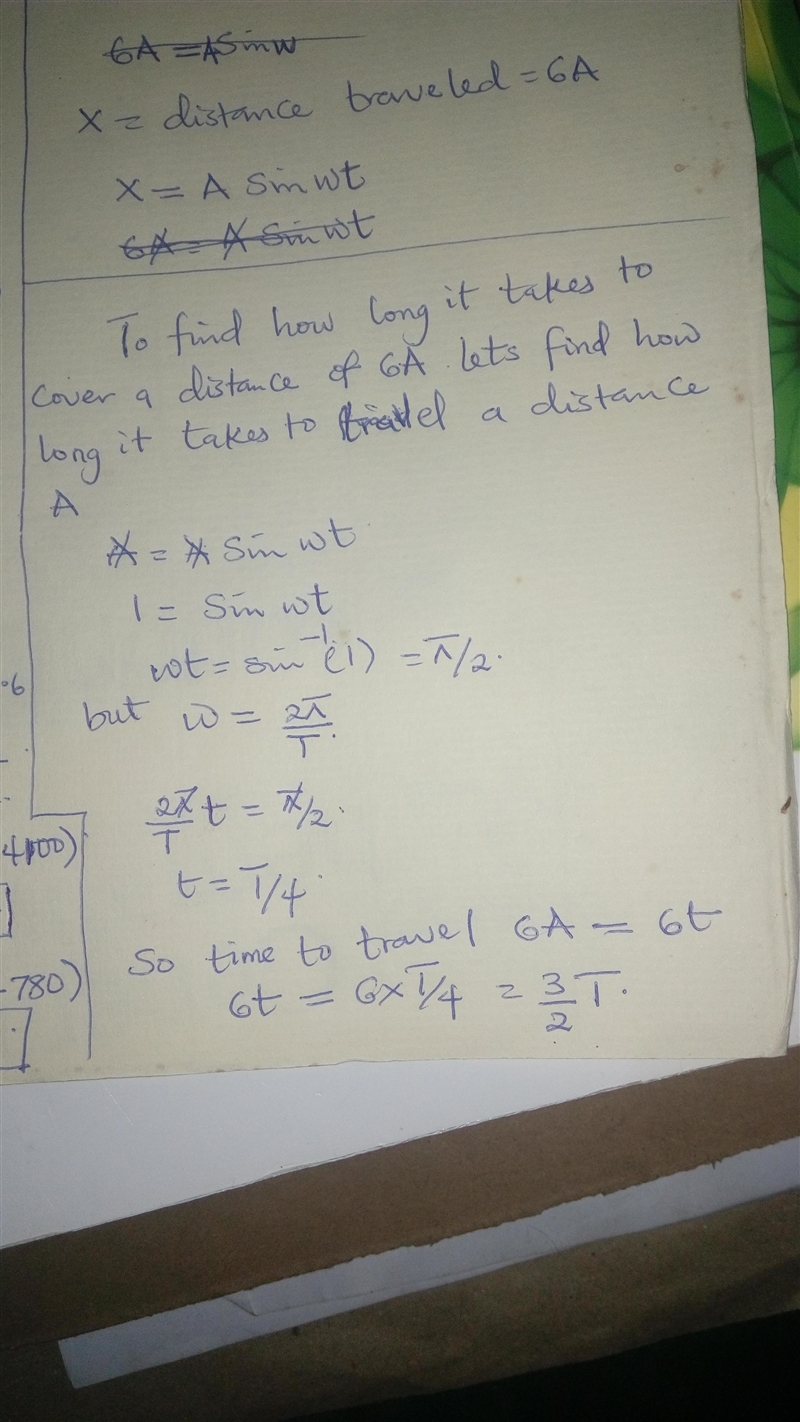 A small object is attached to a horizontal spring and set in simple harmonic motion-example-1