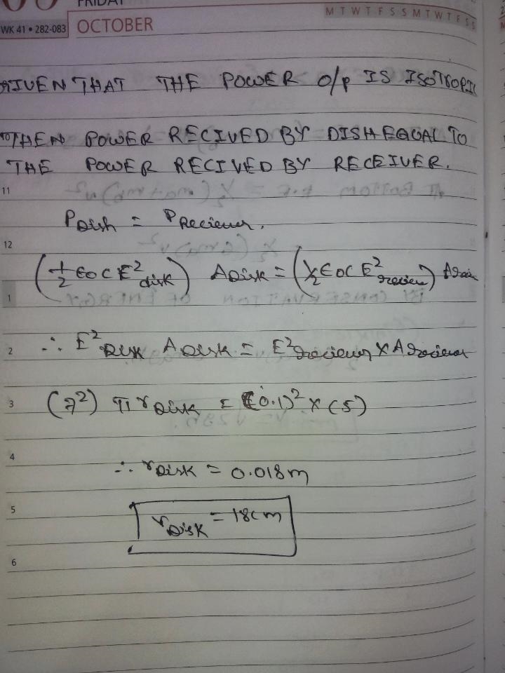 Imagine that the satellite described in the problem introduction is used to transmit-example-1