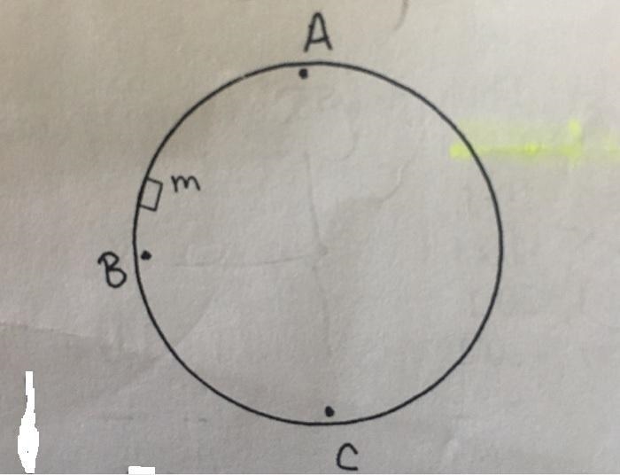 A small block of mass m slides along the inner, frictionless surface of a vertical-example-1