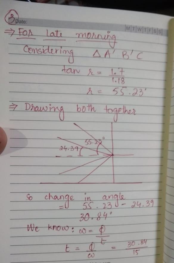 A small mirror is attached to a vertical wall, and it hangs a distance of 1.70 m above-example-3