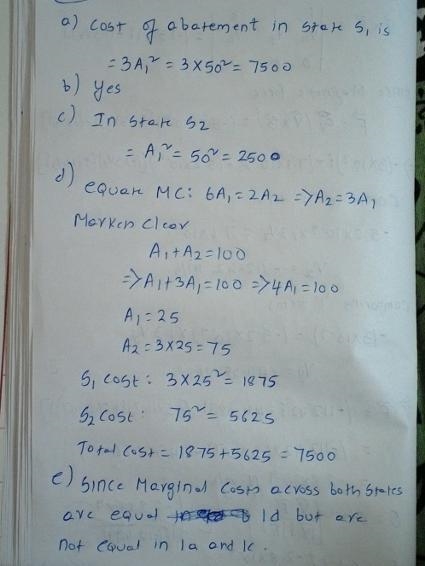 Consider two adjacent states, S1 and S2, that wish to control particulate emissions-example-1