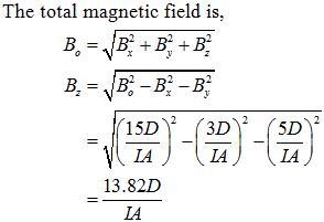 A circular loop of wire with area A Bz of B By of B Determine the component Bz B . Determine-example-2