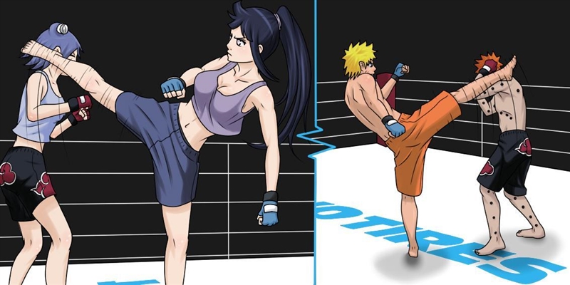 Just some Naruto couples having a Boxing Match. Who do you think will win?! Naruto-example-1