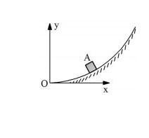 The A block, with negligible dimensions and weight P, is supported by the coordinate-example-1