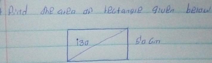 Find the area of rectangle given below​-example-1