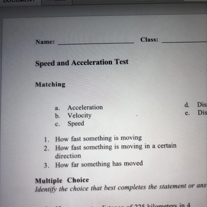 How fast something is moving-example-1