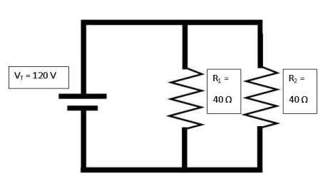 What is the total resistance for the circuit? (must include unit - ohms)-example-1