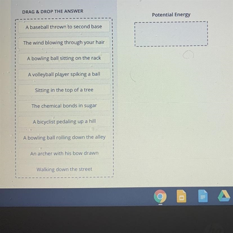 I need help with this question it’s potential energy and kinetic energy-example-1