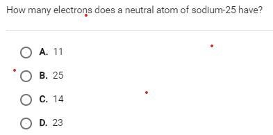 How many electrons does a neutral atom of sudium-25 have-example-1