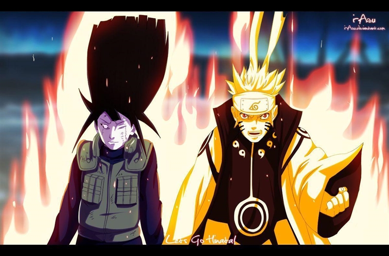 My favorite Naruto couple fighting together!!!! Remember this?! And remember.........this-example-1