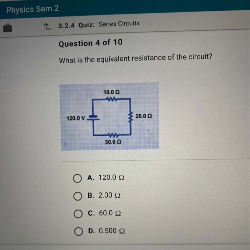 What is the equivalent resistance of the circuit?-example-1