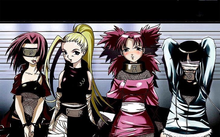 Look at the Kunoichi's of Naruto but as a Gang. Who do you think looks the baddest-example-1