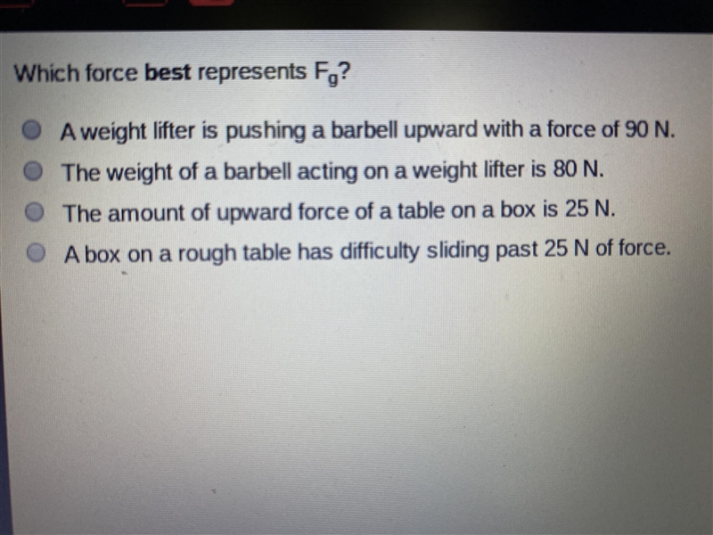 Which force best represents Fg-example-1