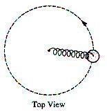 A spring has a force constant of 133 N/m and an unstretched length of 0.06 m. One-example-1