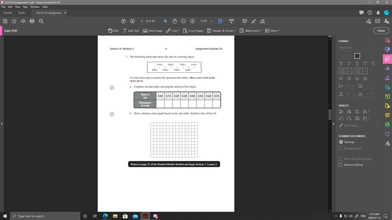 Can someone help me with question 7a and 7b? it would mean alot.-example-1