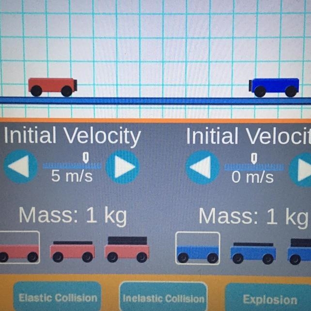 Please solve this problem inelastic collision-example-1