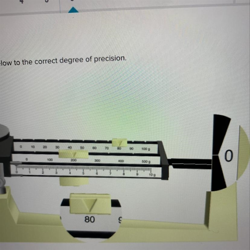 Determine the mass of the object below to the correct degree of precision. 272.83 g-example-1