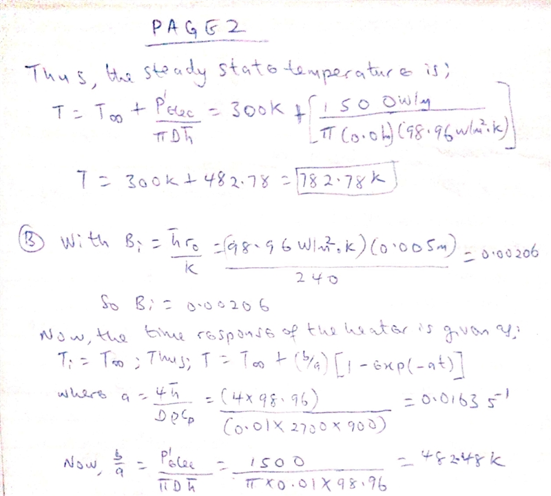 Problem 7.036 A long, cylindrical, electrical heating element of diameter D= 10 mm-example-3