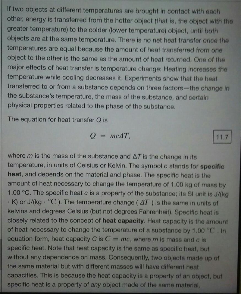 When two bodies of different temperatures are placed together and left for sometime-example-1