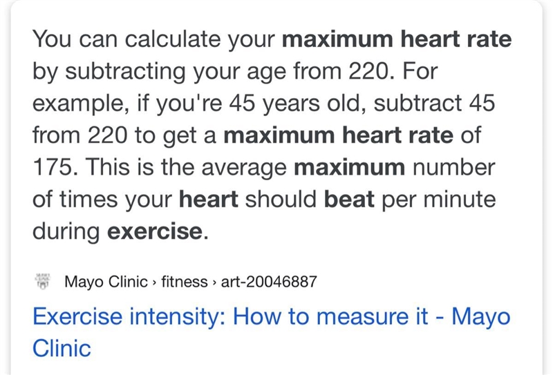 Describe how to determine you maximum heart rate and why heart rate important to monitor-example-1