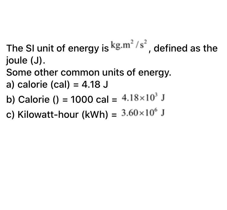 The si unit of heat energy​-example-1