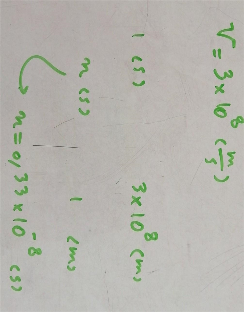 How long does it take for light to travel 1m? and a 1mm?-example-1