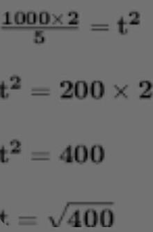 a body starts from rest and accelerates uniformly at 5ms‐2. Calculate the time taken-example-1