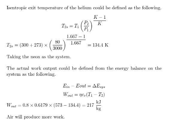 To produce work a gas is expanded adiabatically from 3 MPa and 300oC to 80 kPa in-example-2