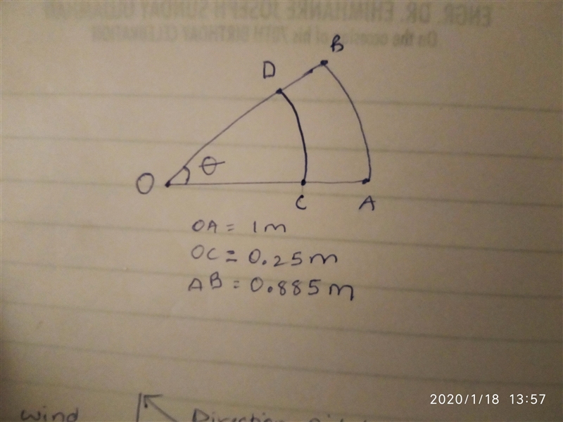 A meter stick is rotated about the end labeled 0.00 cm, so that the other end of the-example-1