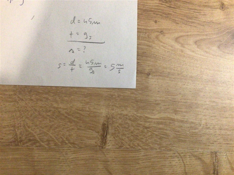 A dog runs after a ball that is 45 meters away. It takes him 9 seconds to reach the-example-1