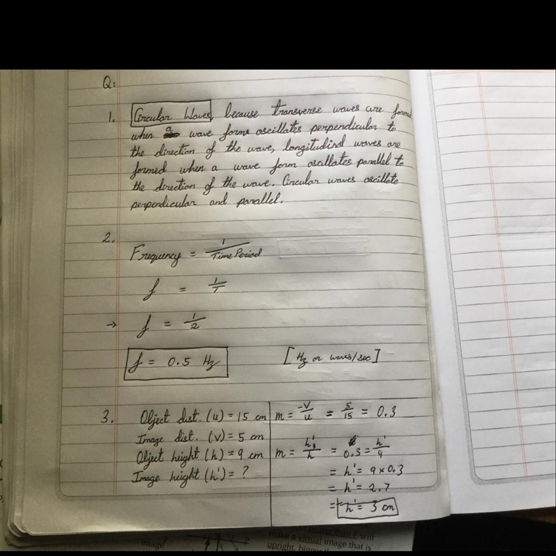 Which wave form oscillates both parallel and perpendicular to the direction of the-example-1