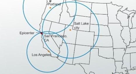 Where is the epicenter of the hypothetical earthquake as shown in the illustration-example-1