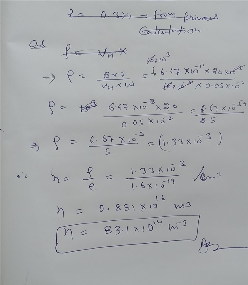 On classical Hall mobility: In a semiconductor sample, the Hall probe region has a-example-3