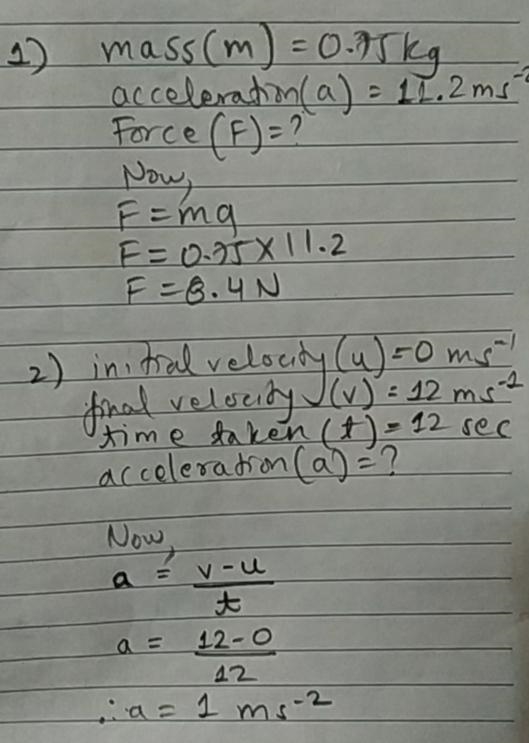 1. A football player kicks a ball with a mass of 0.75 kg. The average acceleration-example-1