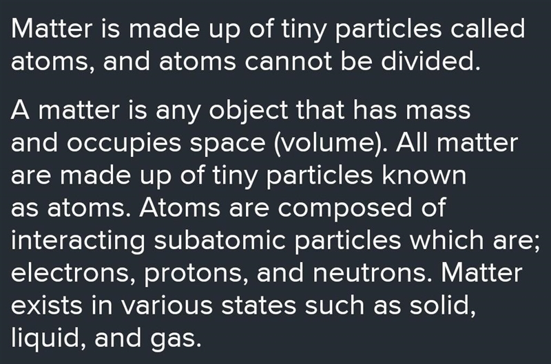 Which statements accurately describe matter-example-1