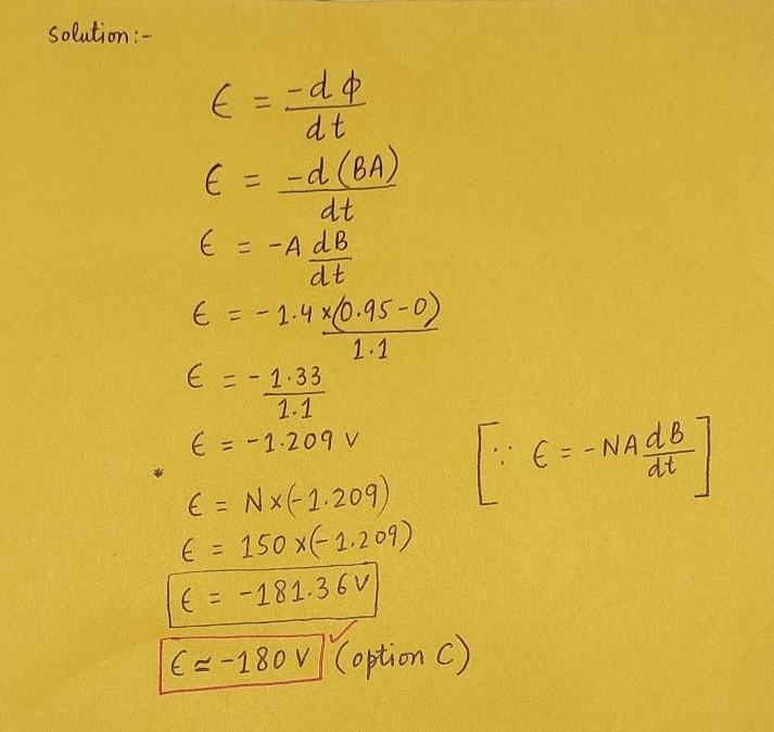 A 150-turn coil of wire moves perpendicularly through a uniform magnetic field in-example-1