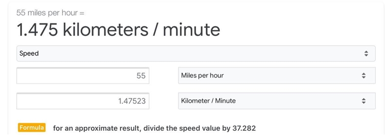 what’s 55mph to km/min? can someone explain to to me with the work so i can understand-example-1