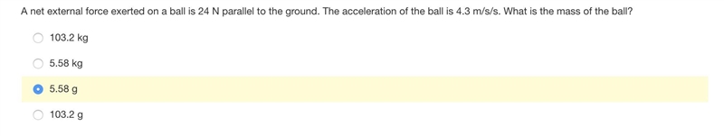 Would this be 5.58 g or 5.58 kg?-example-1