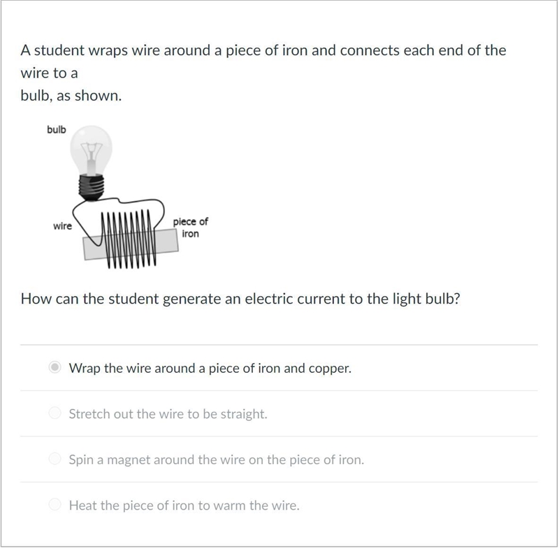 Please help with this! The selected answer is the incorrect one, I'm making corrections-example-1