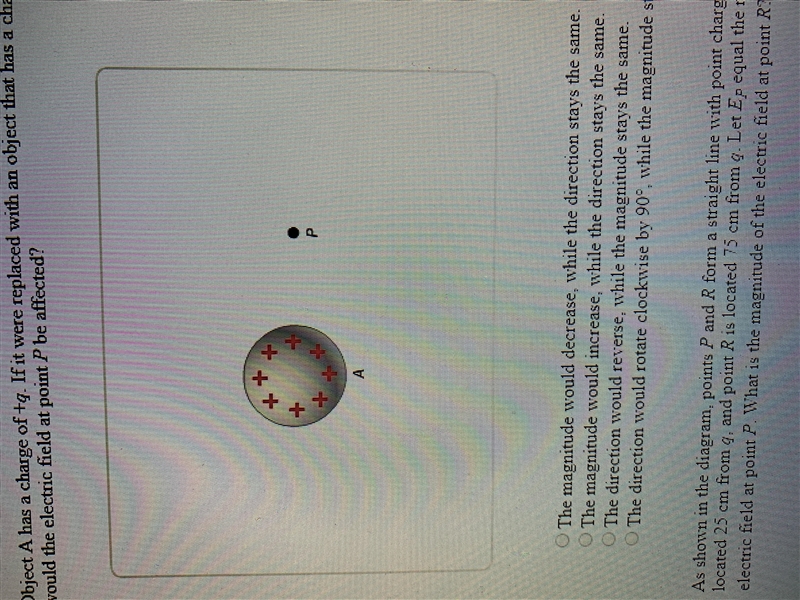 1. Point charges q 1 q 2 both of 22 nC are separated by a distance of 58 cm along-example-3