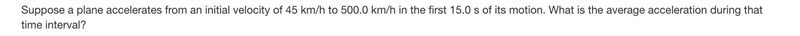 Average acceleration. Please help!-example-1