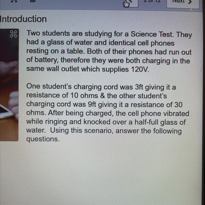 What is the Kinetic Energy of the glass when it is about to hit the floor with the-example-1