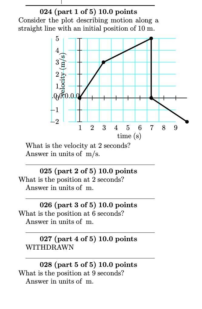 I'm taking physics and trying to figure out the 4 questions to this problem.-example-1