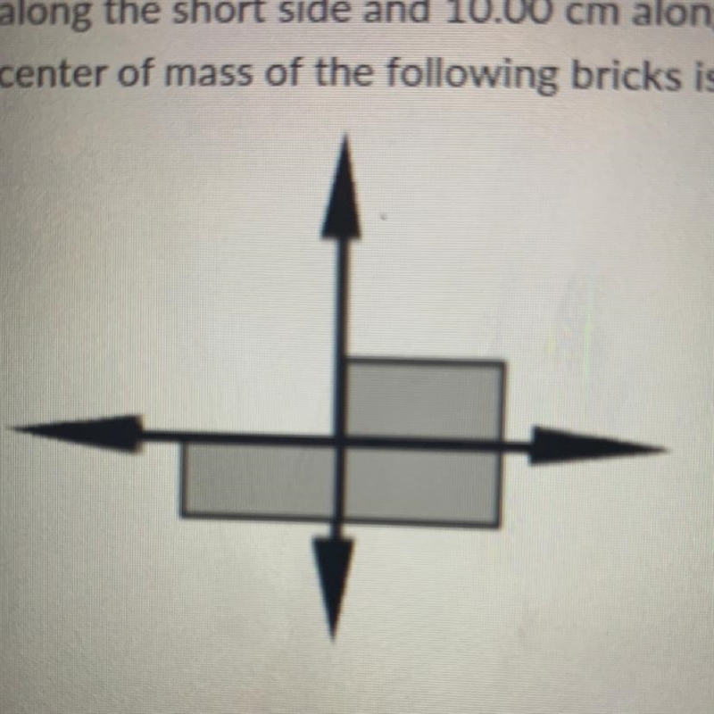 The bricks are homogeneous and have the same mass. Each brick is 5.00 cm along the-example-1