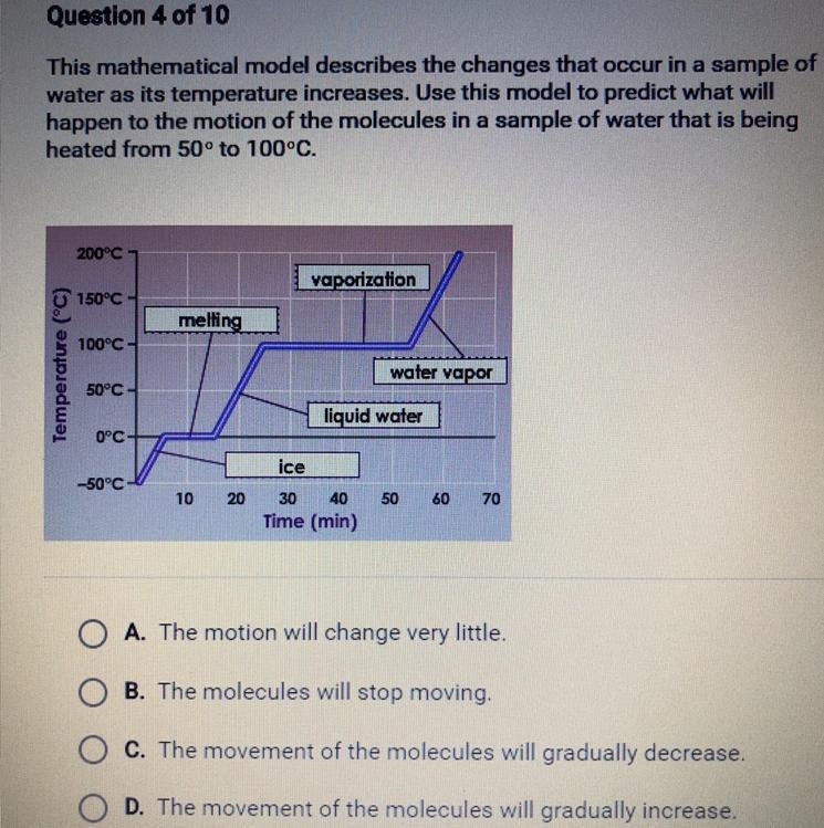 This mathematical model describes the changes that occur in a sample of water as its-example-1