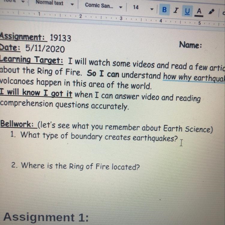 Where is the Ring Of Fire located?-example-1