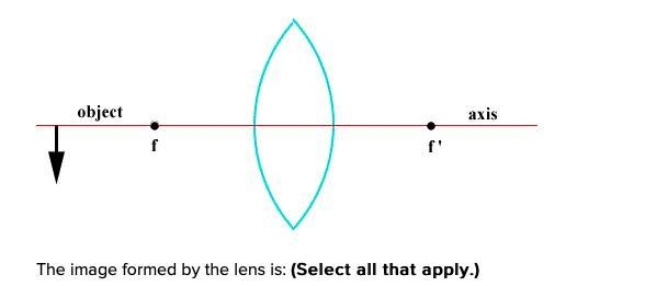 Consider the image formed by the following diagram. Assume the object is farther away-example-1