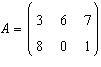 Using the matrices below, determine if the product of AB is defined. If defined, state-example-2